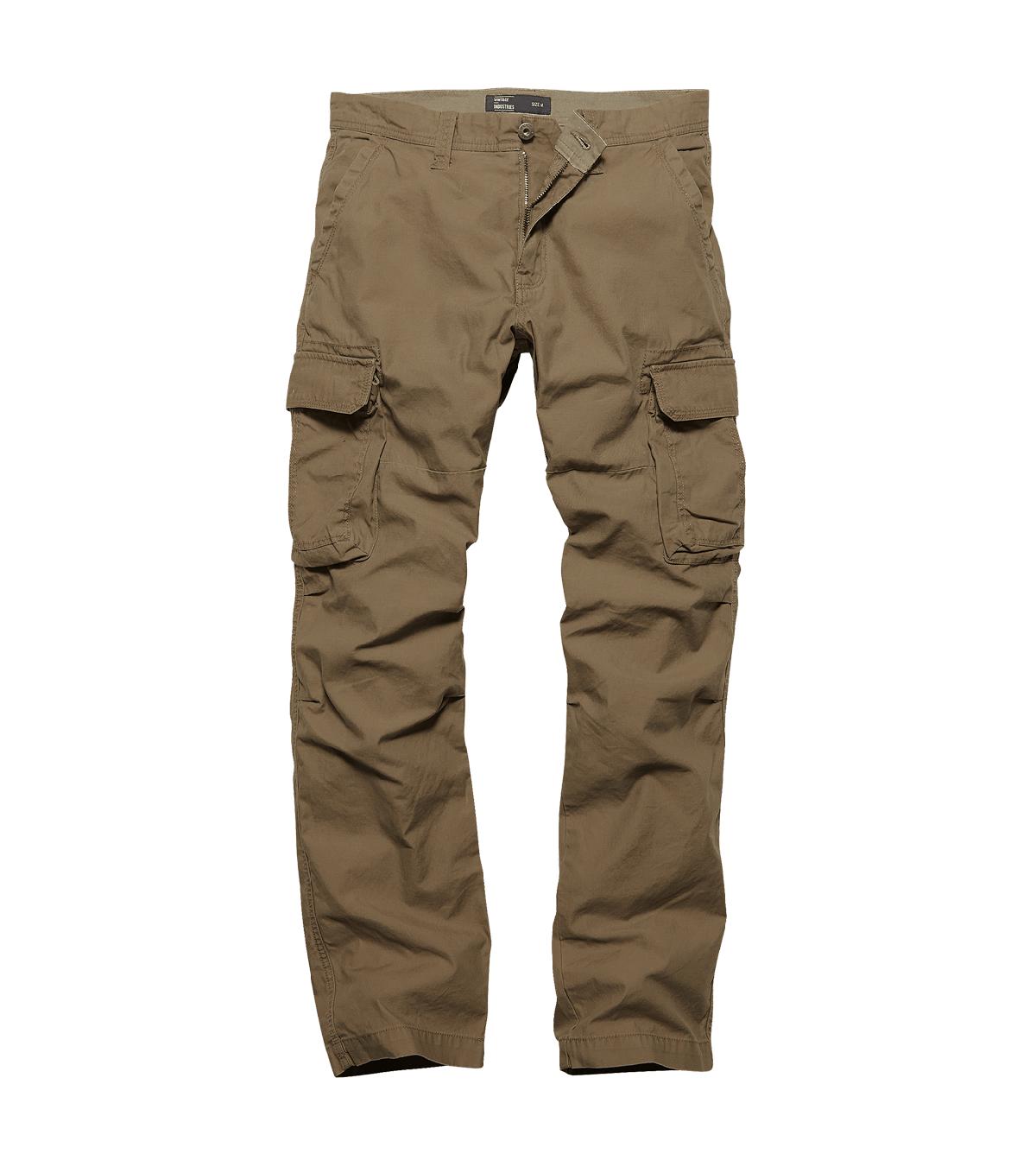 Vintage Reef Broek Dark Khaki -2192-a